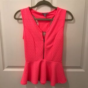 Peplum Tank Top
